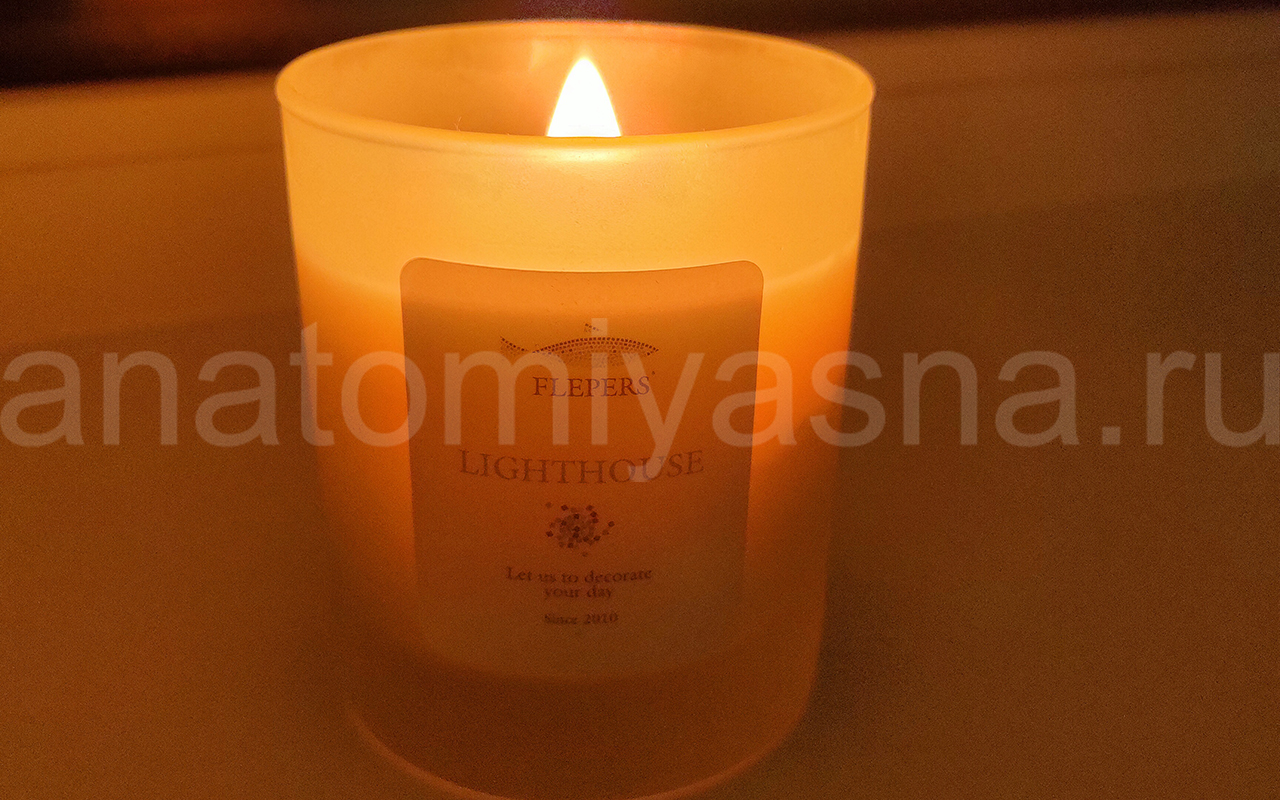 отзыв о Свеча Flepers Lighthouse фото 2